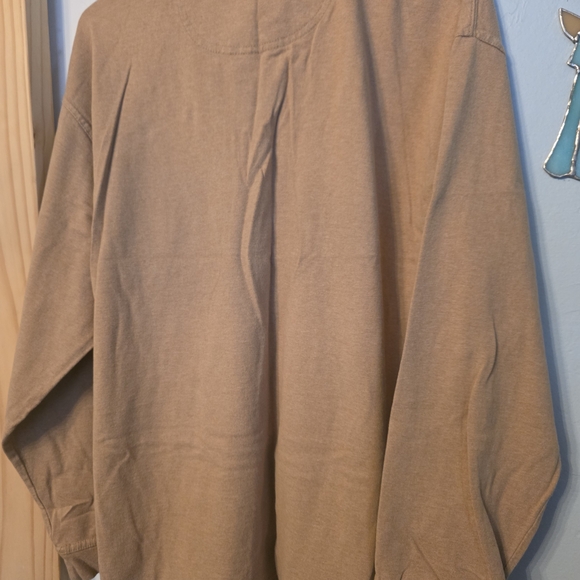 St. John's Bay Sueded Jersey Polo. Sz Lg. - Picture 5 of 7